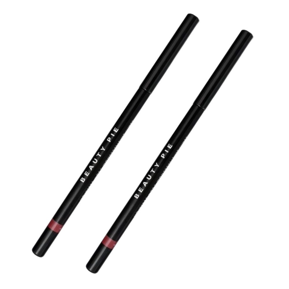 Beauty Pie Wondergel Long Wear Lip Liner Reckless Red 2 Pack New Made in France